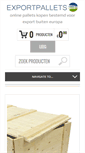 Mobile Screenshot of exportpallets.nl